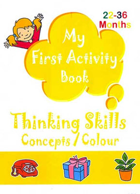 My First Activity Design My first Activity Book - Thinking Skills Concepts/Colour โ ferozsonspk