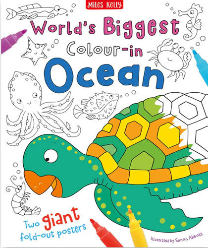 World’s Biggest Colour-in Ocean