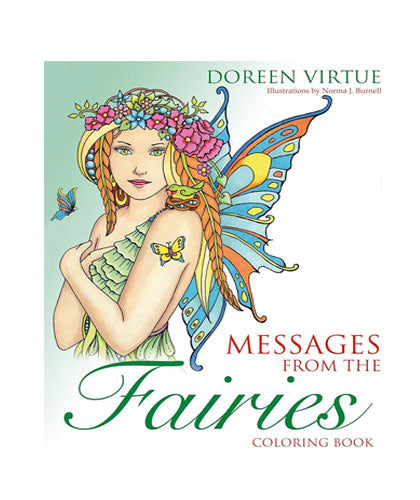 Messages from the Fairies Coloring Book