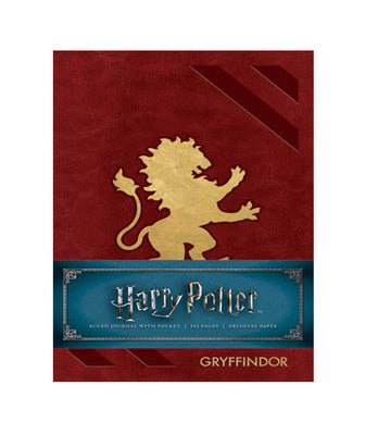 Harry Potter: Gryffindor Ruled Pocket Journal