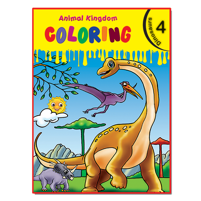 Animal Kingdom Coloring (Dinosaurs 4) - Ferozsons Online Book Store