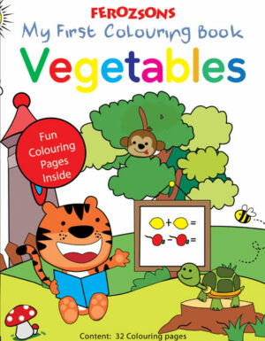 My First Colouring Book Vegetables