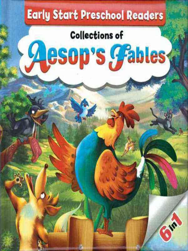 EARLY START PRESCHOOL READERS COLLECTIONS OF AESOP’S FABLES 6 IN 1 BOOK -1