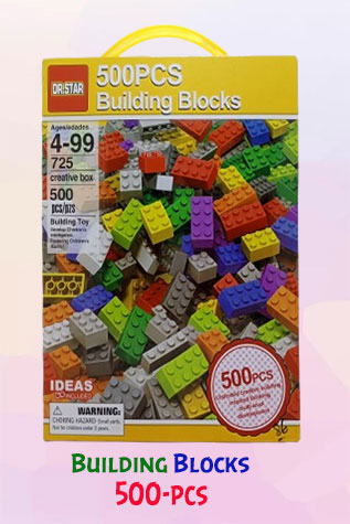 500-Pcs Building Blocks