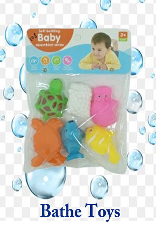 Bathe Toys Pack Of 6