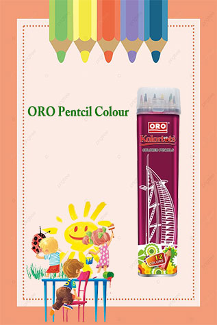 ORO Kolortots 12 Pencil Color Jar
