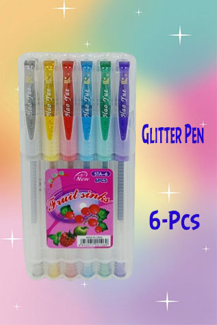 Glitter Colours 6-Pcs