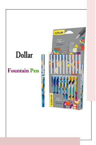 Dollar Bliss Fountain Pen-10 pcs