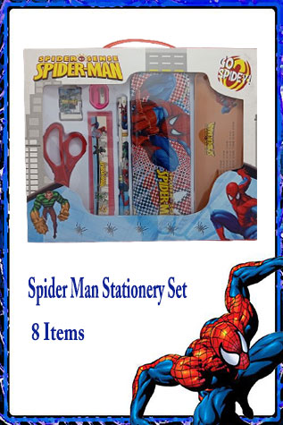 Spider Man Stationery Set