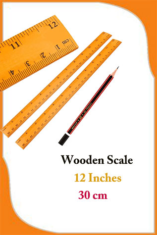 Wooden Scale(Pack of 6)